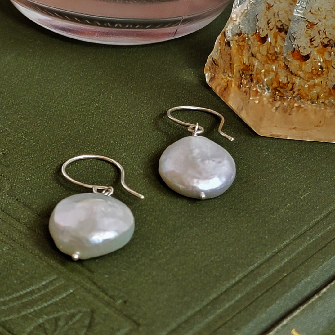 PEARLS OF WISDOM BARELY THERE DANGLE EARRINGS